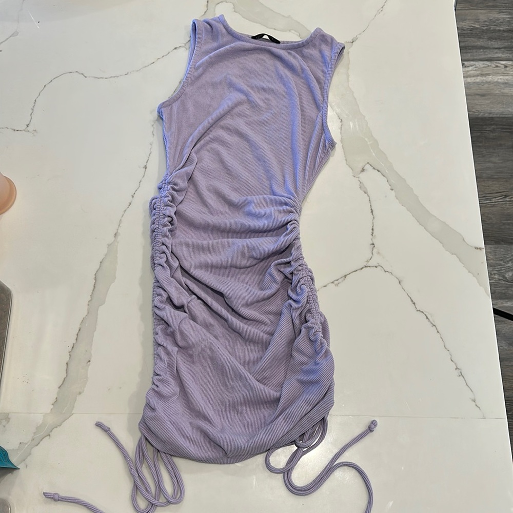 Purple Bodycon Dress